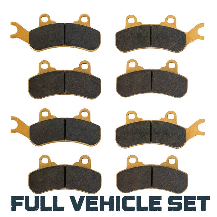 Naomi's Happy Place Shop - Wholesale - Can-Am Defender MAX HD7 HD8 HD9 HD10 6x6 & PRO 2017-2025 Ceramic Brake Pad Set3
