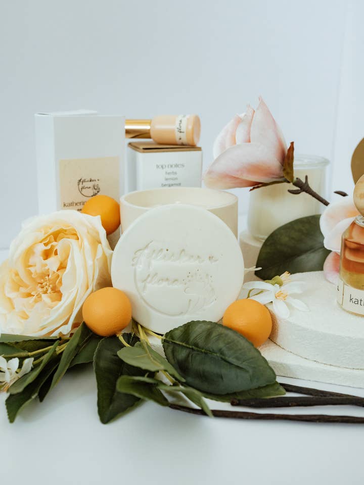 Handmade Ceramic Jar Candle • Katherine Johnson for wholesale by Pretty Simple Things, Co