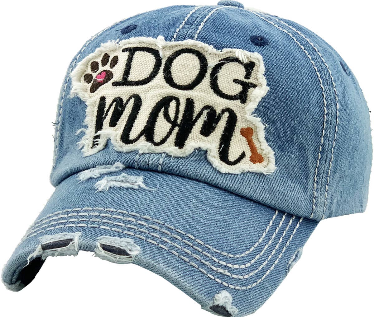 KBETHOS - Wholesale Baseball Cap - Women's - DOG MOM WASHED VINTAGE BALLCAP26