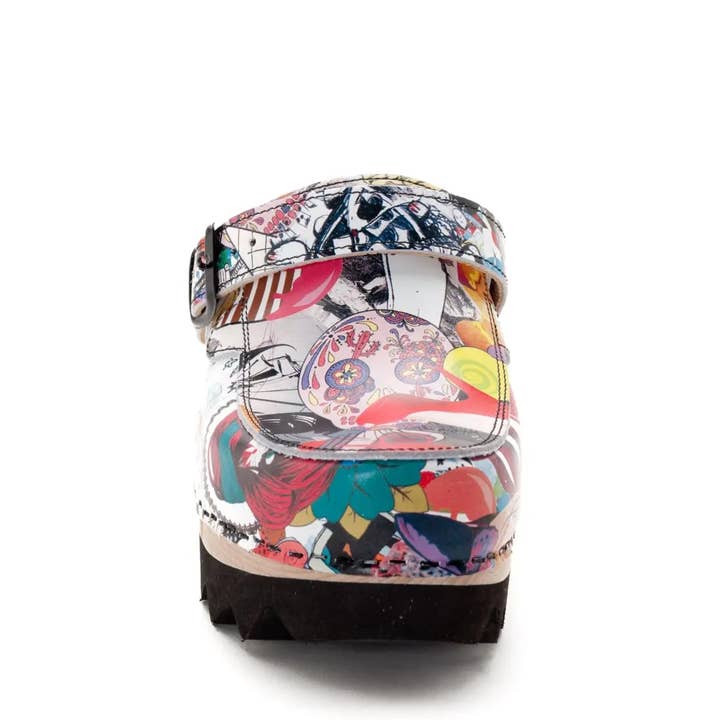 West Rose abbigliamento professionale – Socas – Mulher por atacado – TAMANCO DE MADEIRA COM MOLA BALDO 23-19 FUMETTO2