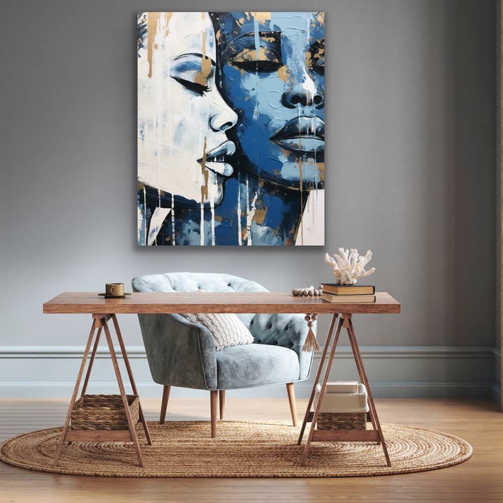 Blue Faces for wholesale by JLD Publishing Inc.