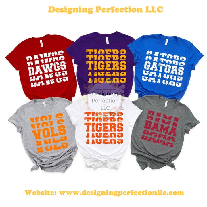 Alabama - Équipe de football en répétition (1) pour la vente par Designing Perfection LLC