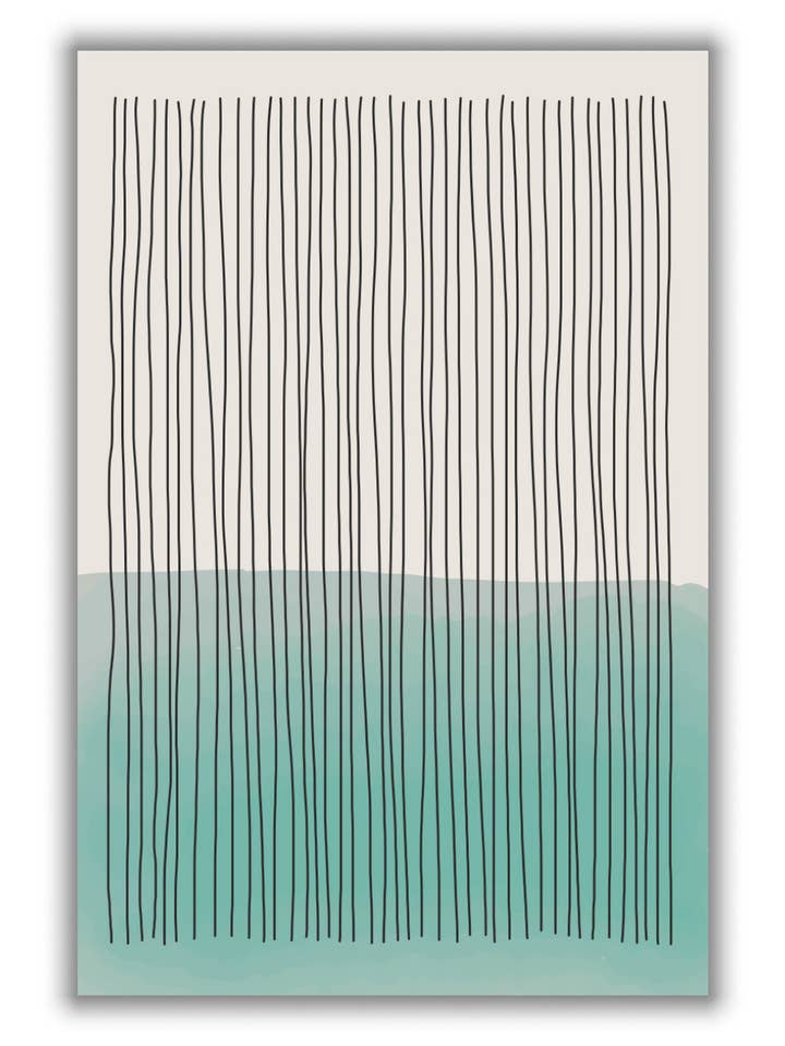 Green Minimalism #3 for wholesale by Stanley Print House