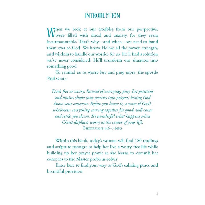 Barbour Publishing, Inc. - Wholesale Religion - Worry Less Pray More2