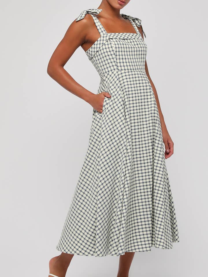 Shay Tie Shoulder Midi Dress for wholesale by Lulus