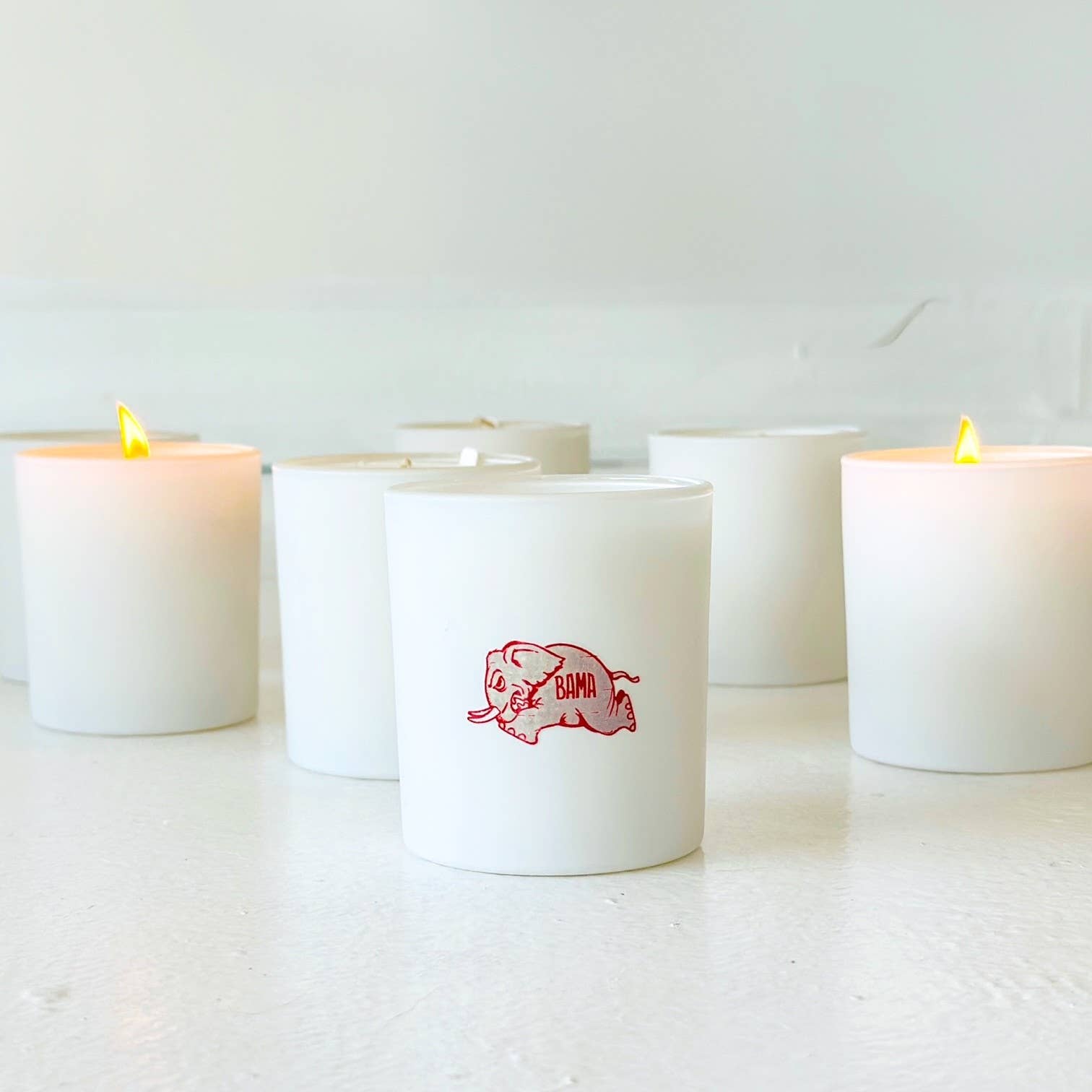 Bungalow South – Vela em jarro/copo por atacado – Vela de 10 oz da Coleção Collegiate8