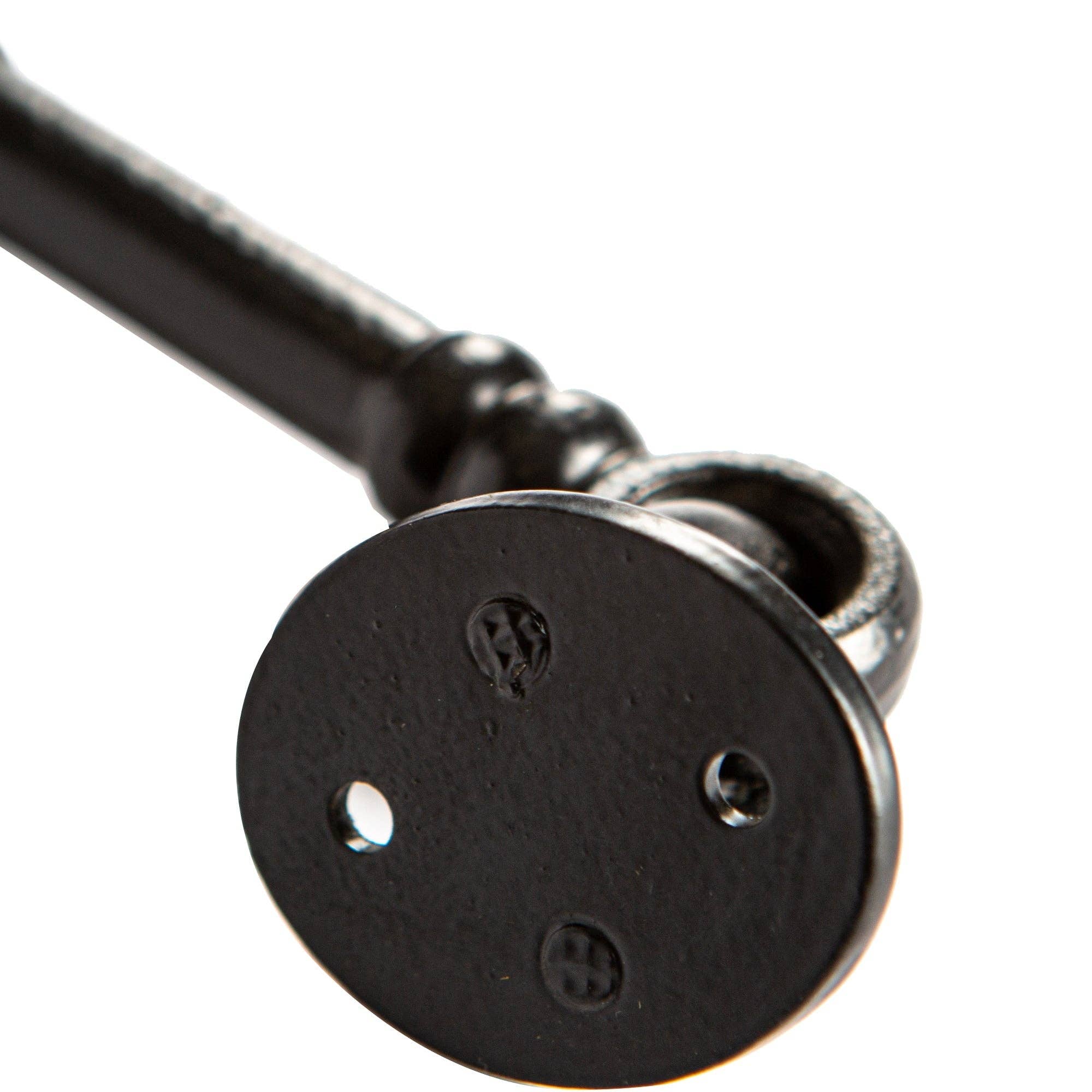 Rinkit Ltd – Großhandel Griff/Handgriff – Hammer & Tongs Haken und Öse für die Kabine, 225 mm, Schwarz6