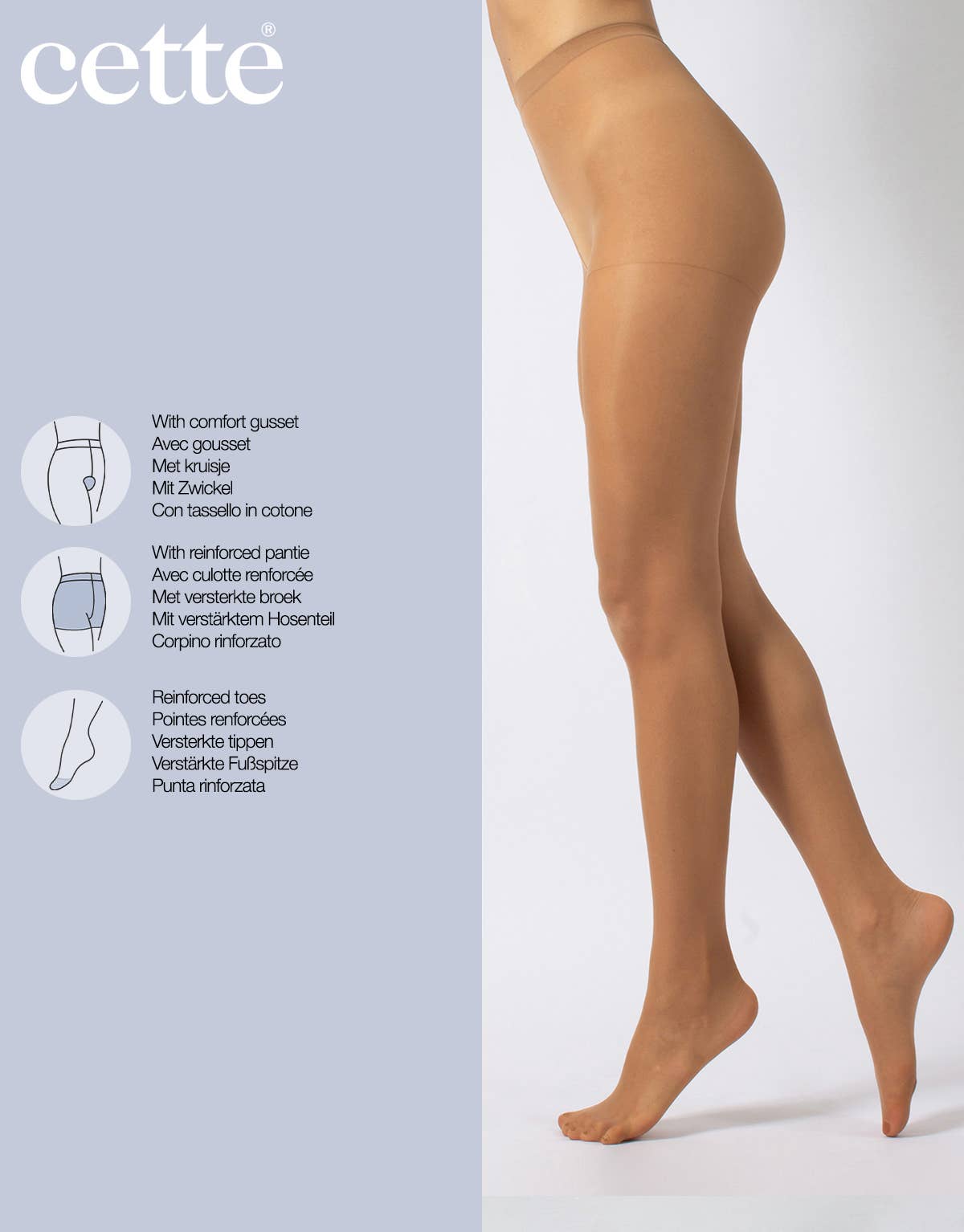 Cette - Wholesale Panty's - Dames - Dunne panty 20 DEN Lucca6