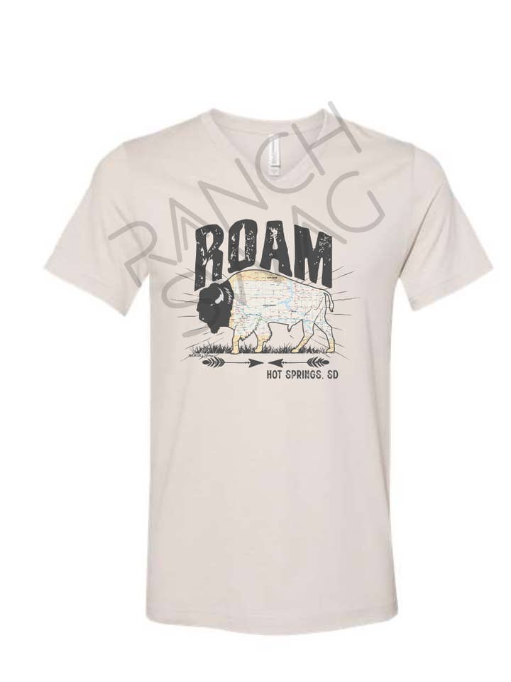 Ranch Swag - Wholesale T-Shirt (Graphic) - Unisex - Buffalo Roam Graphic Tee4