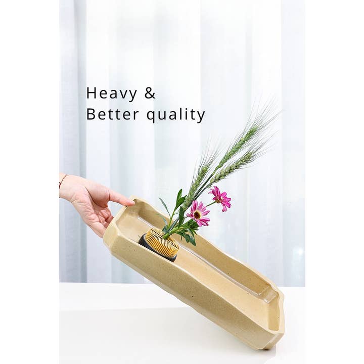 Gohobi (We cover U.S. import duties) - Wholesale Decorative Tabletop Object - Gohobi Ikebana Kenzan Stainless Steel Flower Stand Flower Holder22