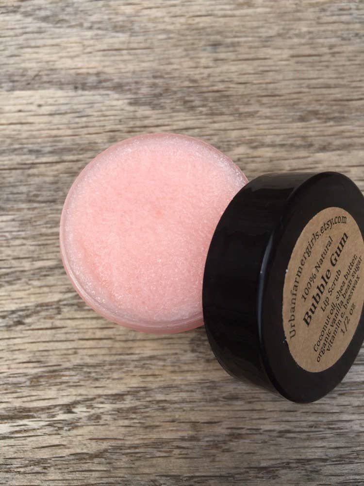 Urbanfarmergirls - Wholesale Lip Scrub/Polish - 1 Oz Bubble Gum Natural Lip Scrub/Exfoliate/Hydrate/Lip Poli1