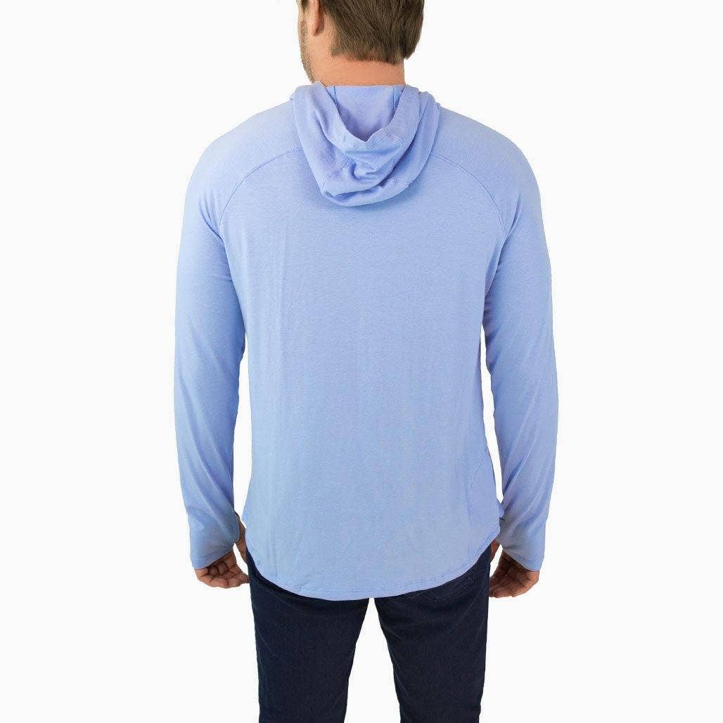 Sun50 - Vente Sweat à capuche - homme - Sweat à capuche de protection solaire à manches longues Pacifica pour hommes UPF 50+13