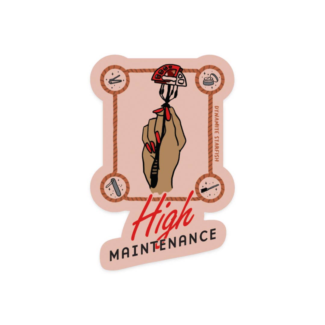 Dynamite Starfish - Vendita all'ingrosso Adesivo - Adesivo resistente alle intemperie da 7,6 cm