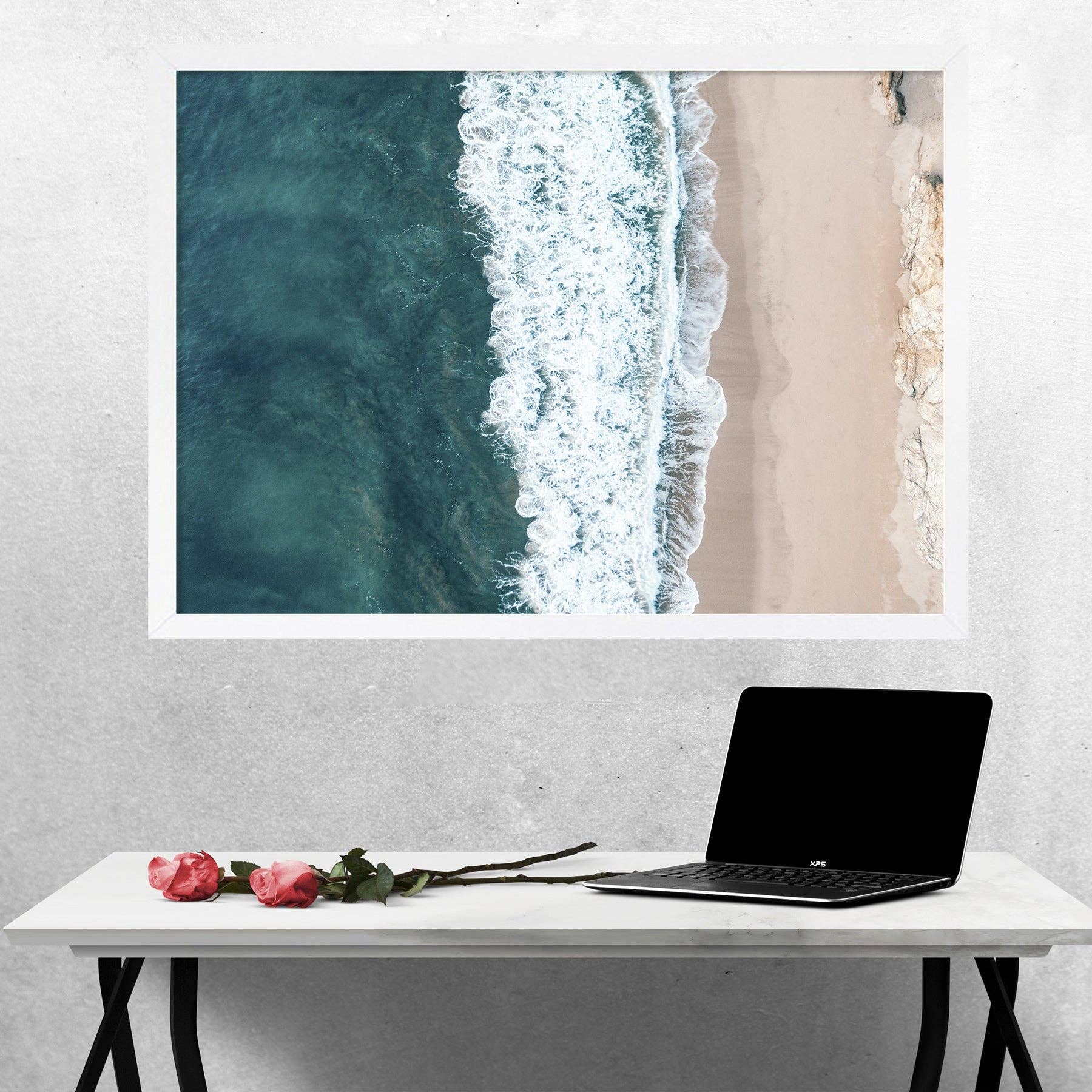 Close Up GmbH - Wholesale Picture Frame - Poster frame 59.4 x 84 cm Din A1, white wood decor2