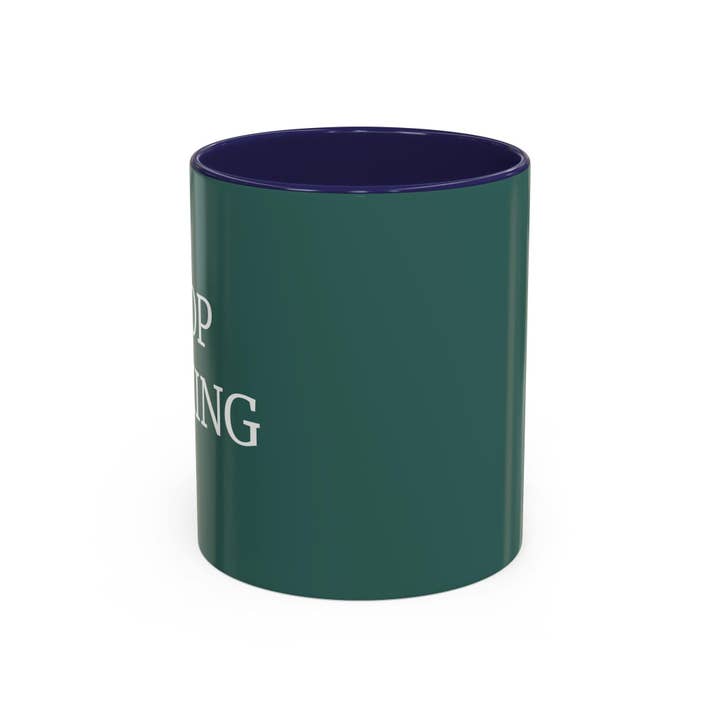 OhhhSoPeachy - Wholesale Coffee Mug - Funny Stop Talking Accent Coffee Mug, Rude Quote Cup, Sarcastic Fathers Day Gift, Gift for Him, Ceramic Tea Cup, Joke Gift for Dad1