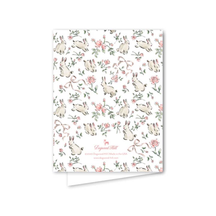 Dogwood Hill - Wholesale Baby Card - Bunnies Baby2