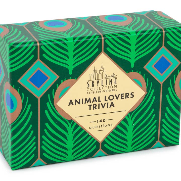 Animal Lovers Trivia for wholesale by Core Home