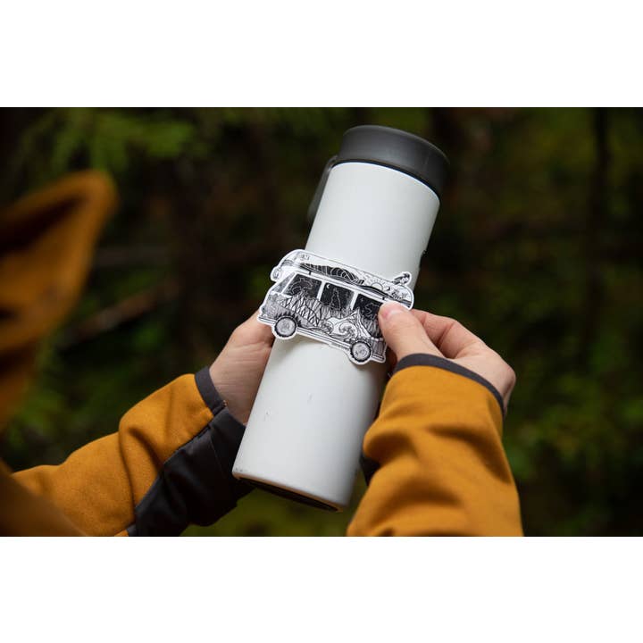 Mountain Mornings - Wholesale Sticker - Camper Van Sticker