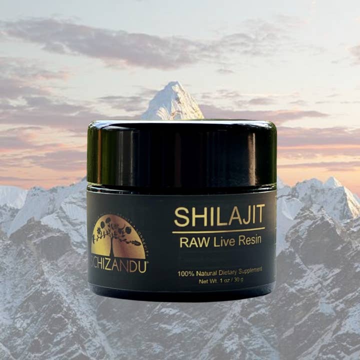 Live RAW Shilajit Resin (Full Spectrum Minerals), 30 g for wholesale by Schizandu Organics