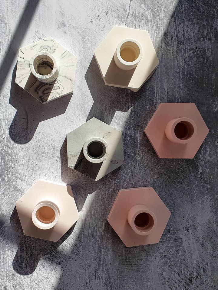 Taper Candle Holder - Dinner Candle Holder - Home Decor Gift for wholesale by Gokican