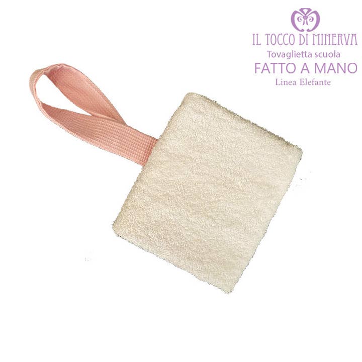 Kindertafelkleedje Olifantenlijn - Handgemaakt voor wholesale door Il Tocco di Minerva