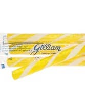 Grandpa Joe's Candy Shop - Wholesale Hard Candy - Gilliam Old Fashion Candy Sticks, Lemon, 80ct Box