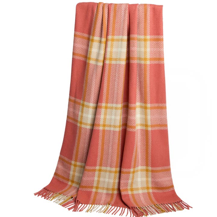 Foxford Macha Cashmere en Lamswol Deken voor wholesale door FOXFORD