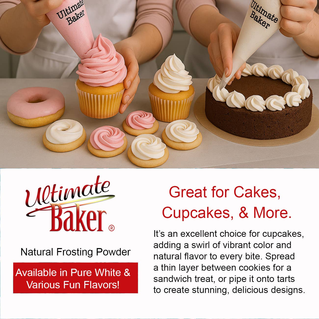 Ultimate Baker - Wholesale Icing - Ultimate Baker UltraFrosting Lemon Bliss (1x4oz) 3