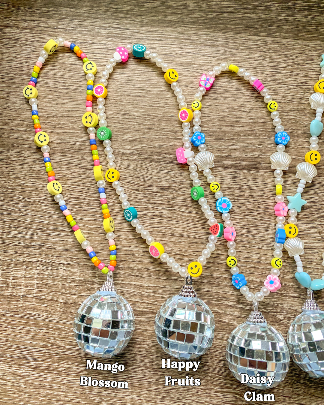 Sun Moon & Stars Co. - Wholesale Car Decorative Charm - Women's - Fruit Blossom Disco Ball Car Charm2