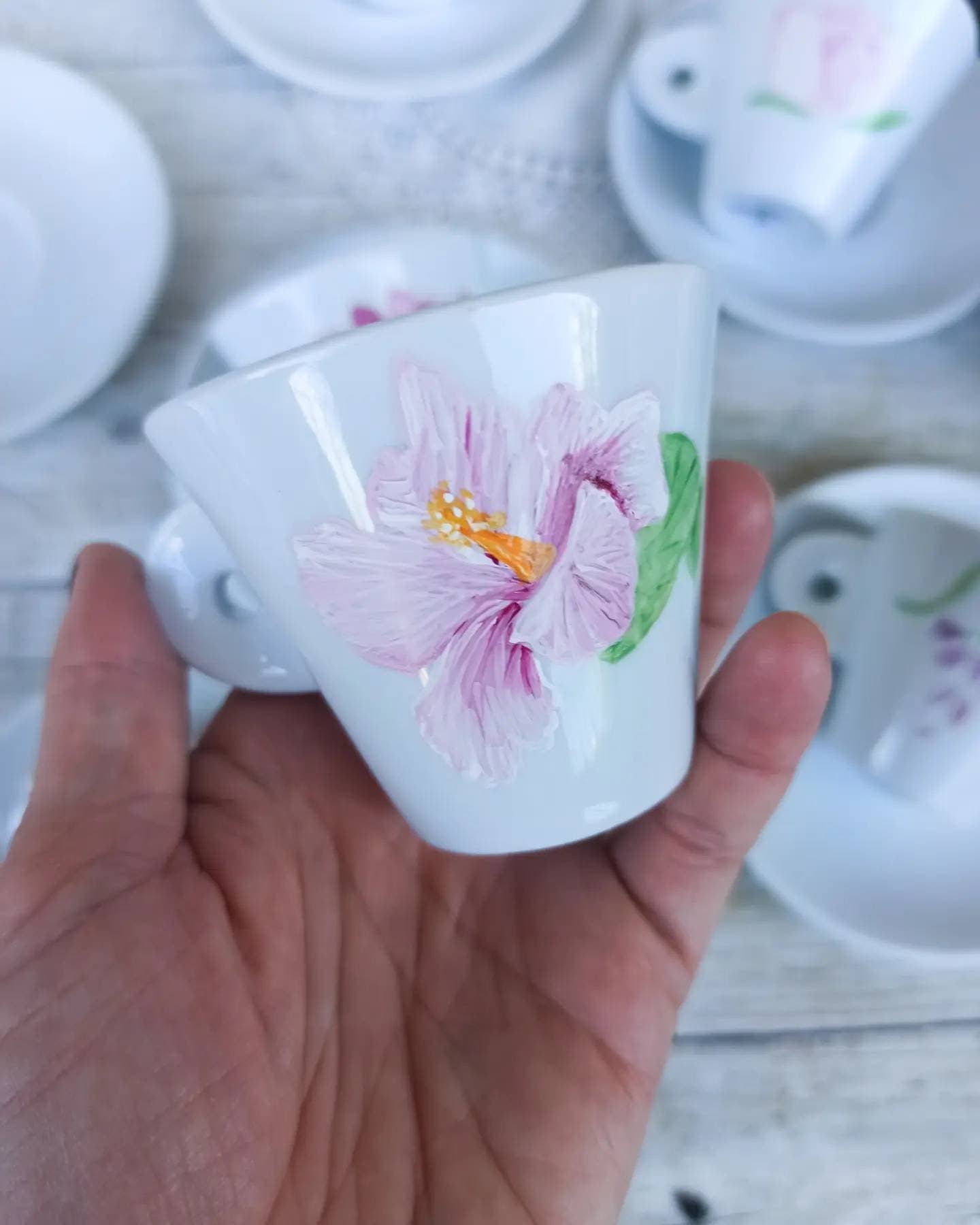 Lisa's Fairy - Wholesale Coffee Mug - Set of 6 Coffee Cups, Floral Coffee Cups3