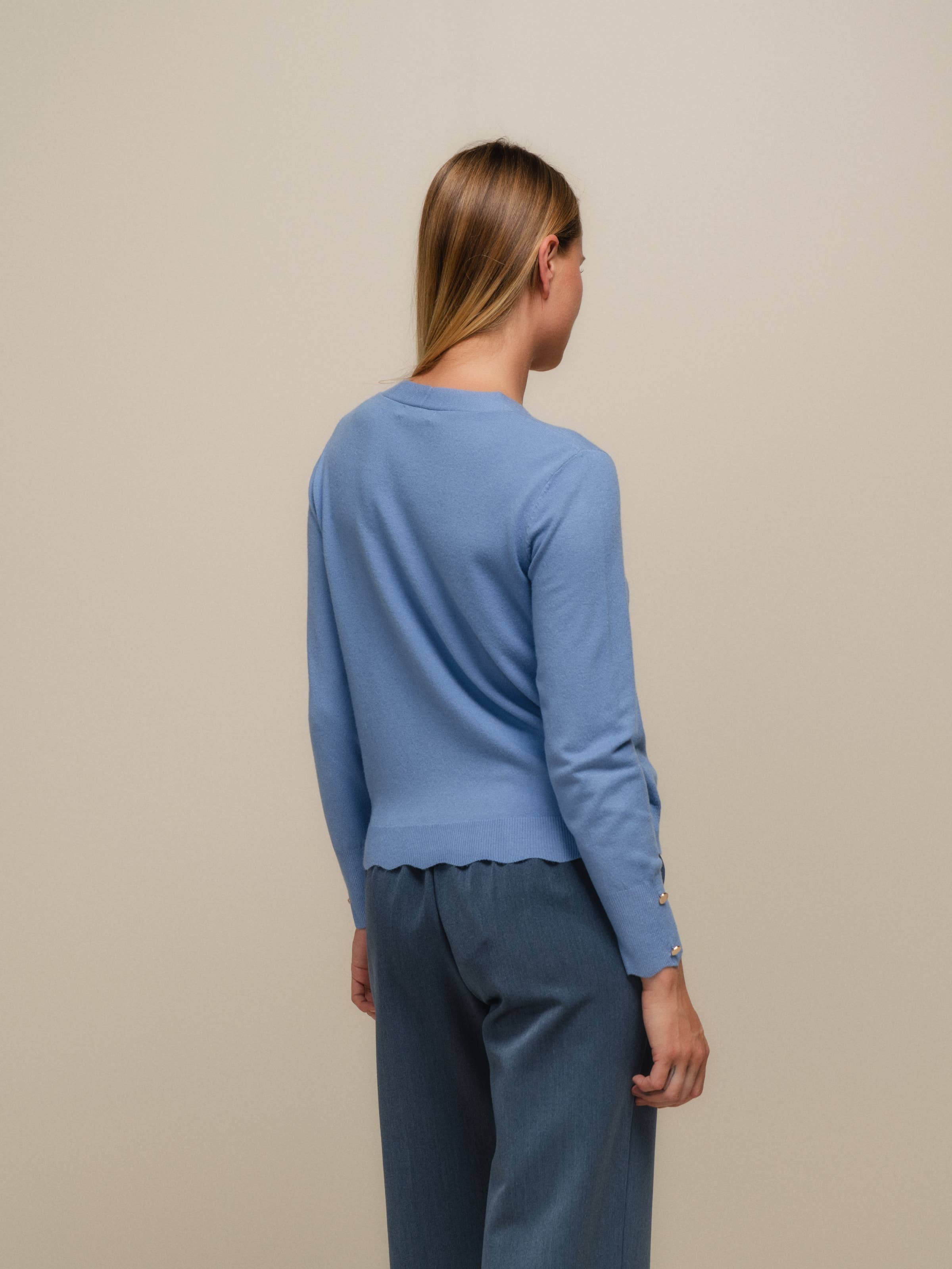 SMF - Wholesale Knit Sweater - Women's - 249186 - CACHE COEUR 50%VI 28%NY 22%PE28