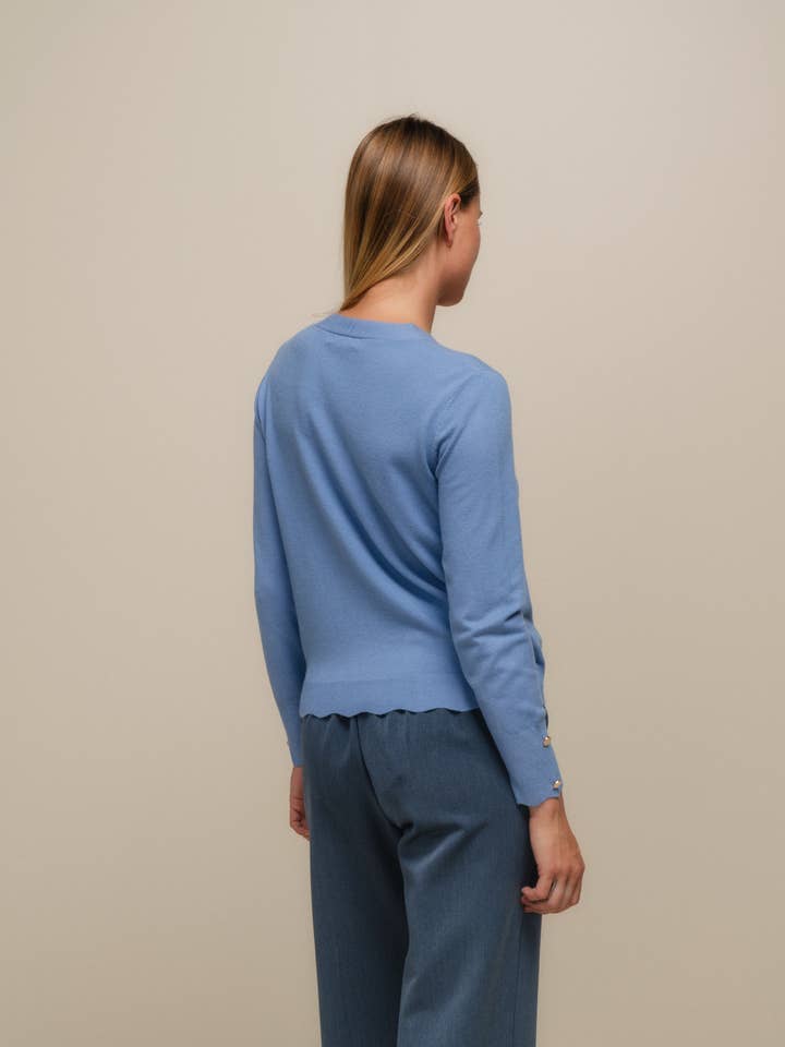 SMF - Wholesale Knit Sweater - Women's - 249186 - CACHE COEUR 50%VI 28%NY 22%PE28