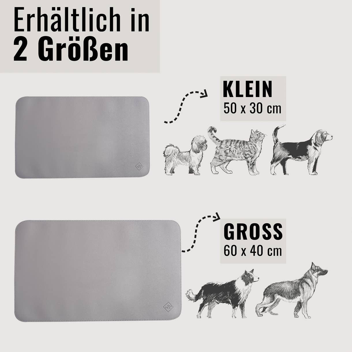 ne&no - Wholesale Pet Food Mat - Dog - ne&no® feeding mat made of vegan leather - dog & cat7