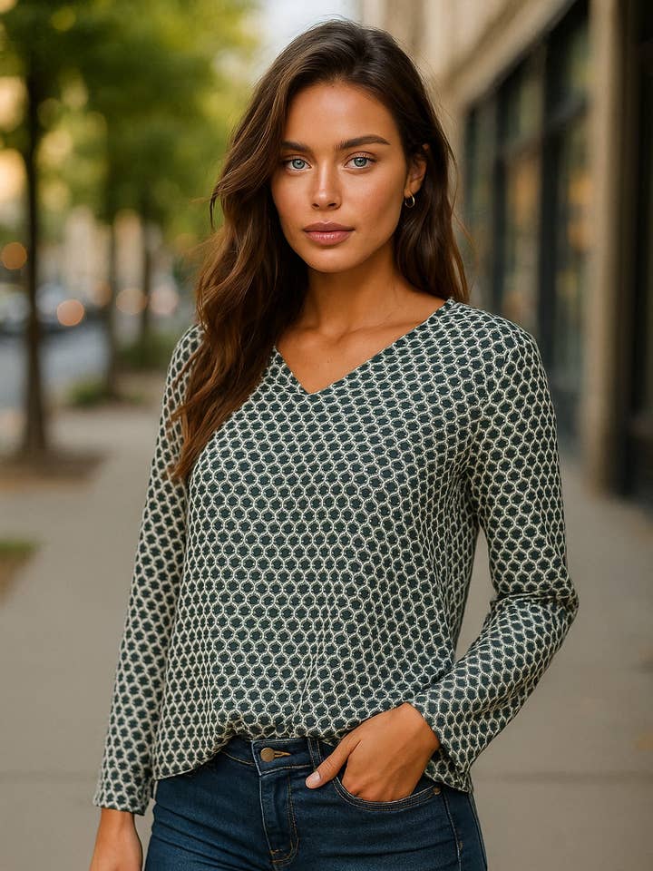 A Woman we Love - Wholesale T-shirt (Zonder tekening) - Dames - Set van 20 Voorjaar-Zomer Blouses – Ultra Licht Stof5