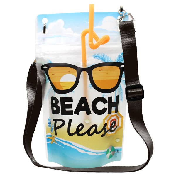 NeckSip – Großhandel Strandzubehör – Strand Please — tragbare Getränkebeutel (12 oz | 2 Stück)14