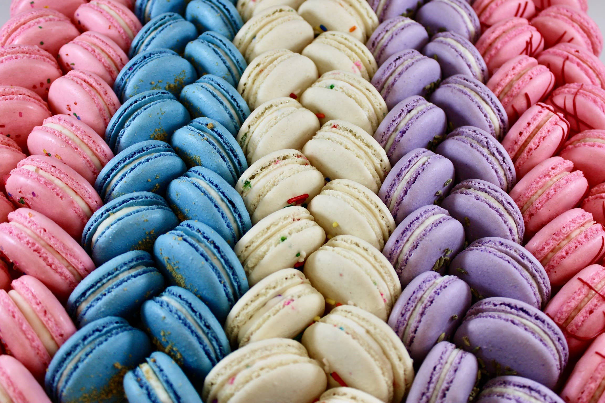 Savor Patisserie - Wholesale Cookie - The Unicorn Collection - (100) Bulk French Macarons3