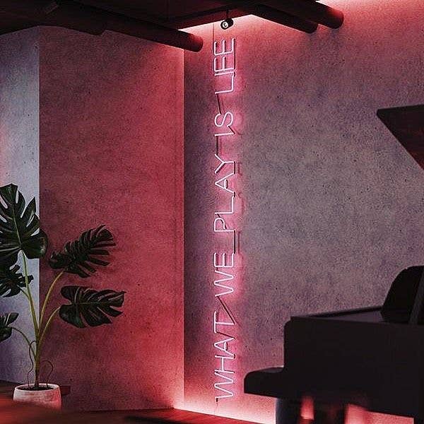 What We Play is Life Neon Signs, Neon Lights, LED Neon Signs for wholesale by Aoos Custom
