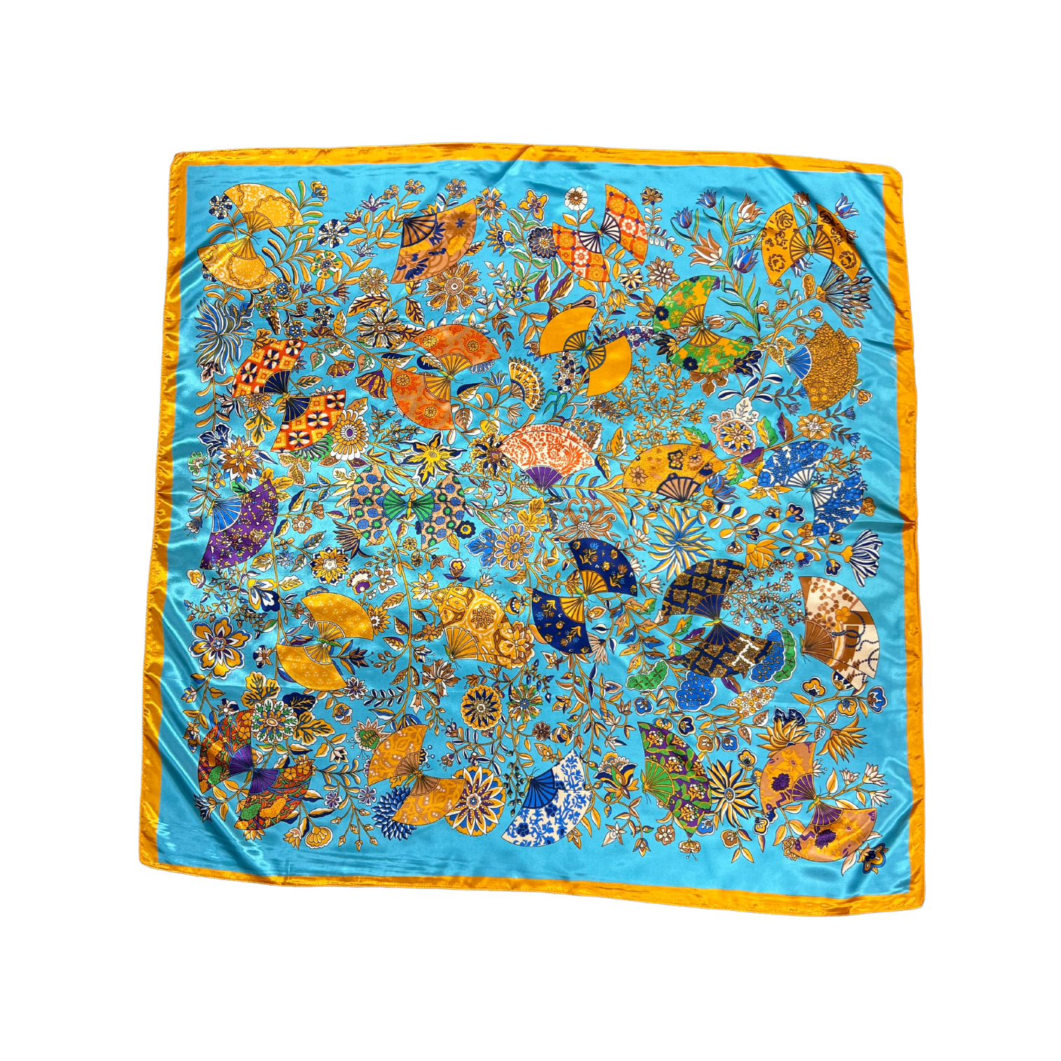 Lili Scarves (US Duty Free) - Wholesale Scarf - Women's - Butterfly Pattern Silk Touch Square Scarf13