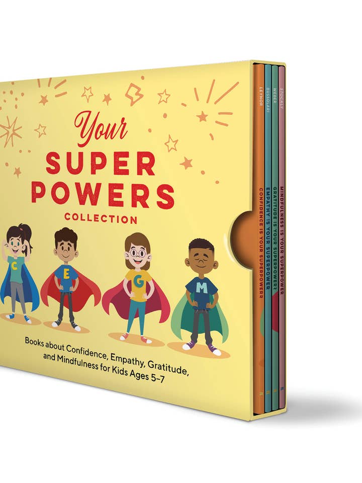 Your Superpowers 4 Book Box Set for wholesale by Sourcebooks