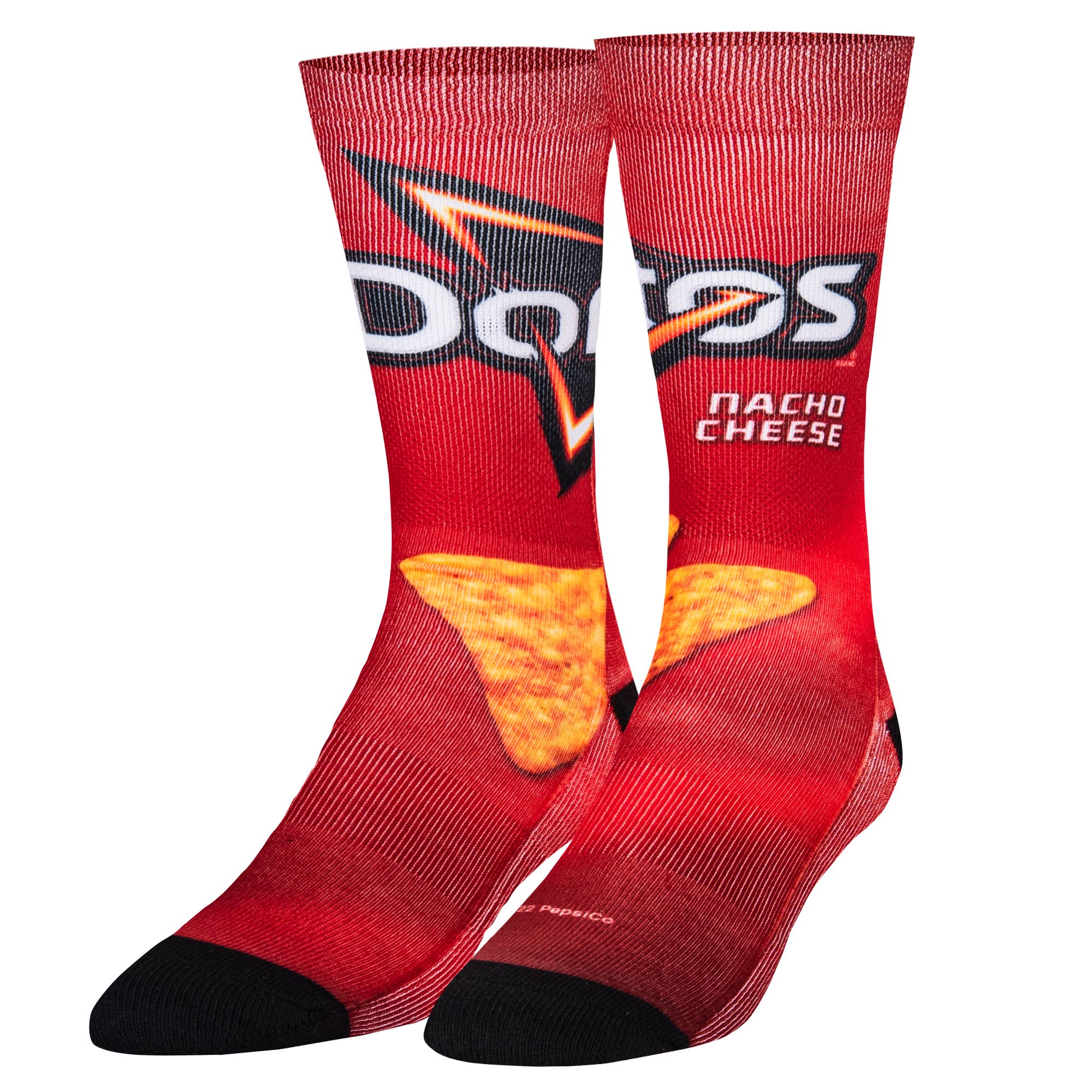Odd Sox - Wholesale Socks - Men's - Doritos Nacho Cheese - Mens Crew Straight - Odd Sox1