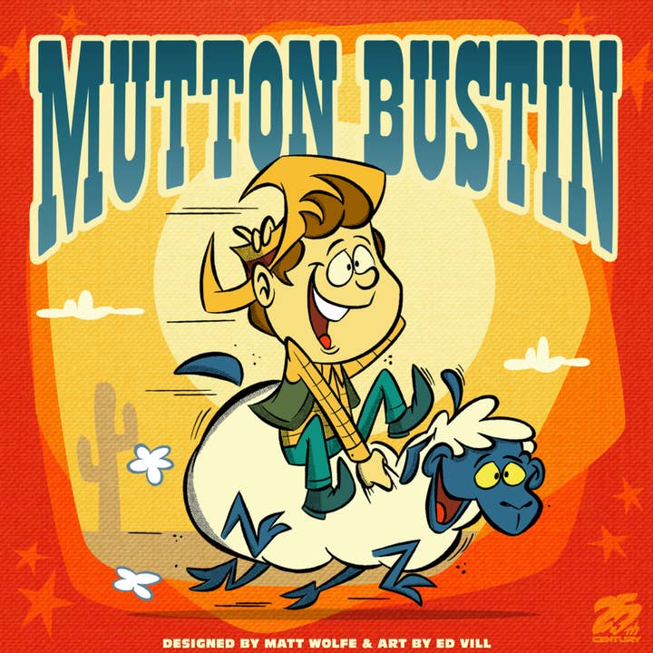 25th Century Games - Wholesale Board Game - Mutton Bustin2