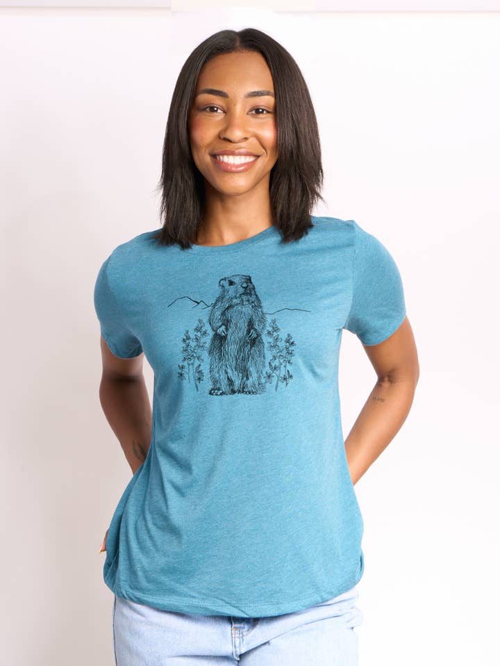 Supermaggie @ Faire - Wholesale Screen Printed T-Shirt - Women's - Marmot Calliope Tee