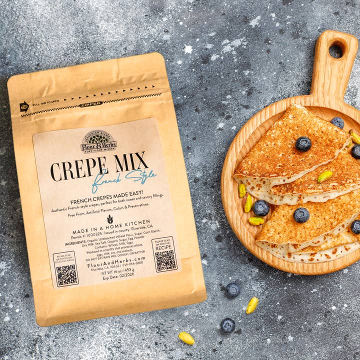 Flour & Herbs - Wholesale Bread Mix - French Style Crepe Mix
