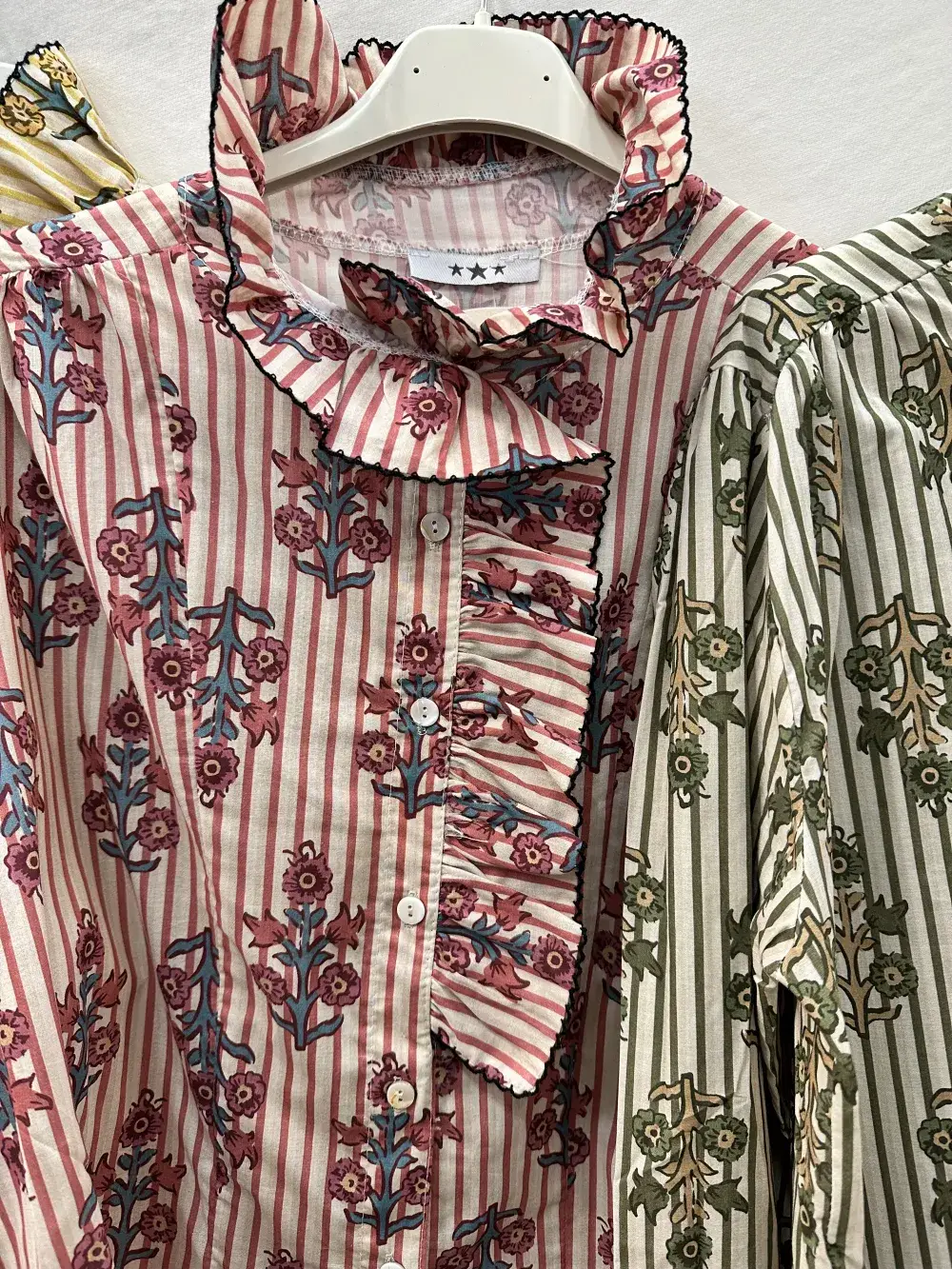 Mimi & Gogo - Vente Chemise à col boutonné – femme - Chemise imprimée à Bohême @7038_ChImpABoheme6