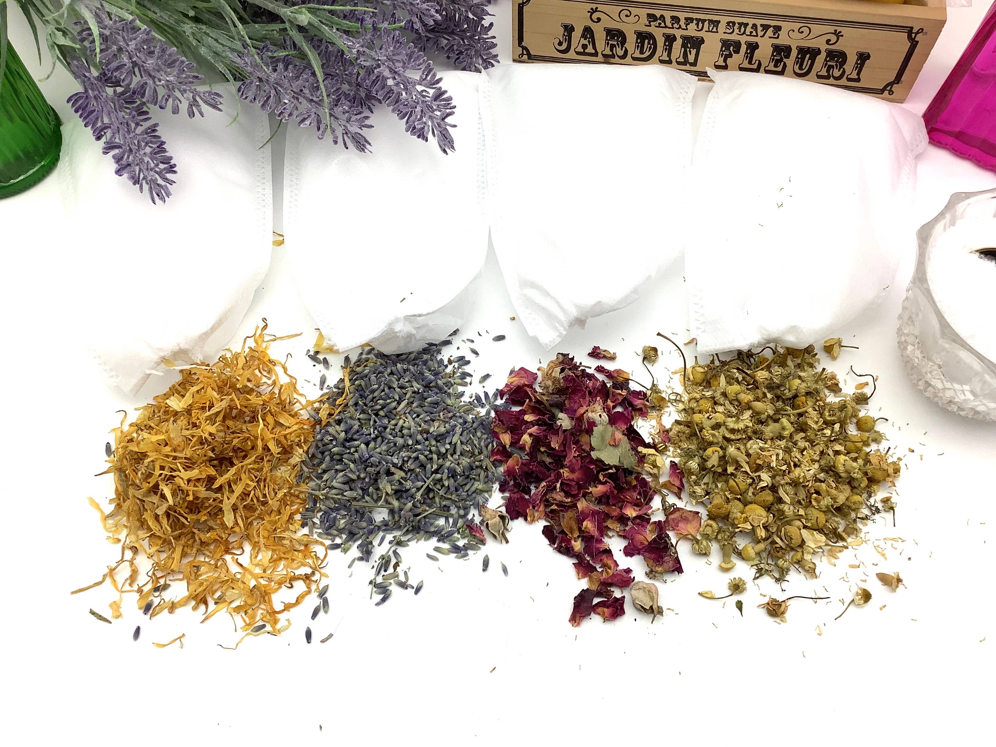 All Little Cute Things - Wholesale Bath Salts - Bath Tea Bags, French Lavender and Sea Salts Spa Soak1