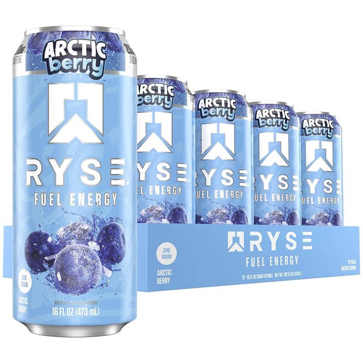 L&F Universal Goods - Wholesale Sports/energy drink - RYSE Fuel Arctic Berry 12/16OZ