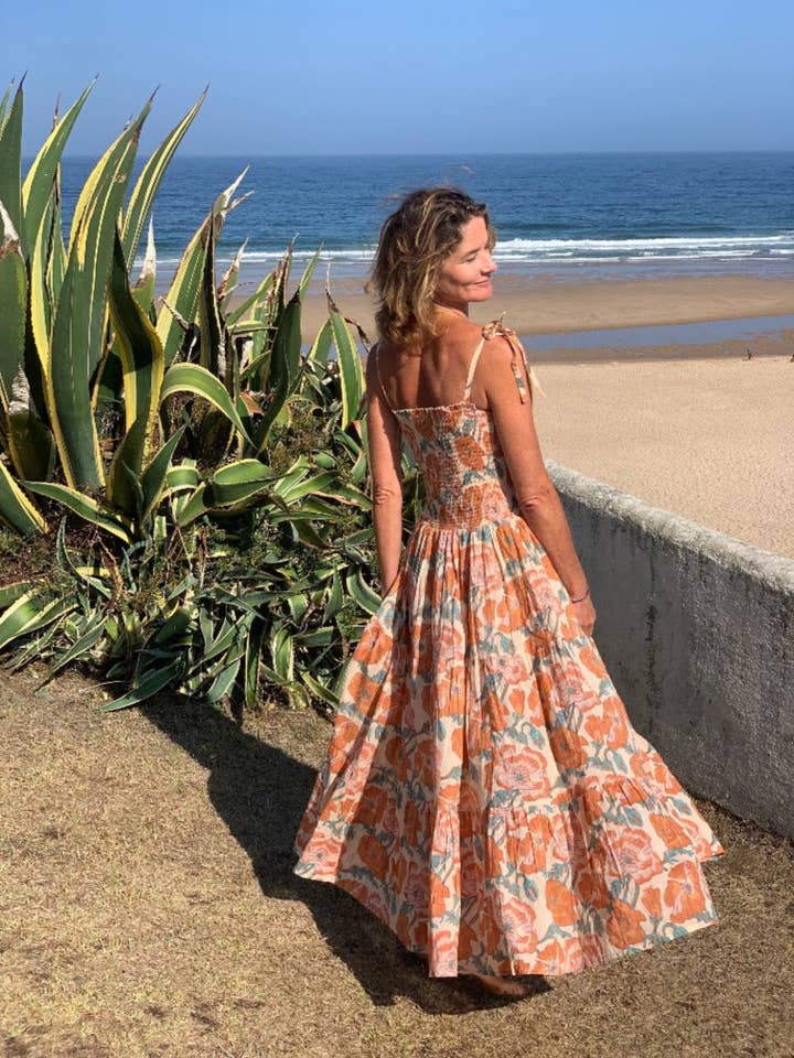 Elastic dress rainbow ๐ for wholesale by Aurobelle Ibiza