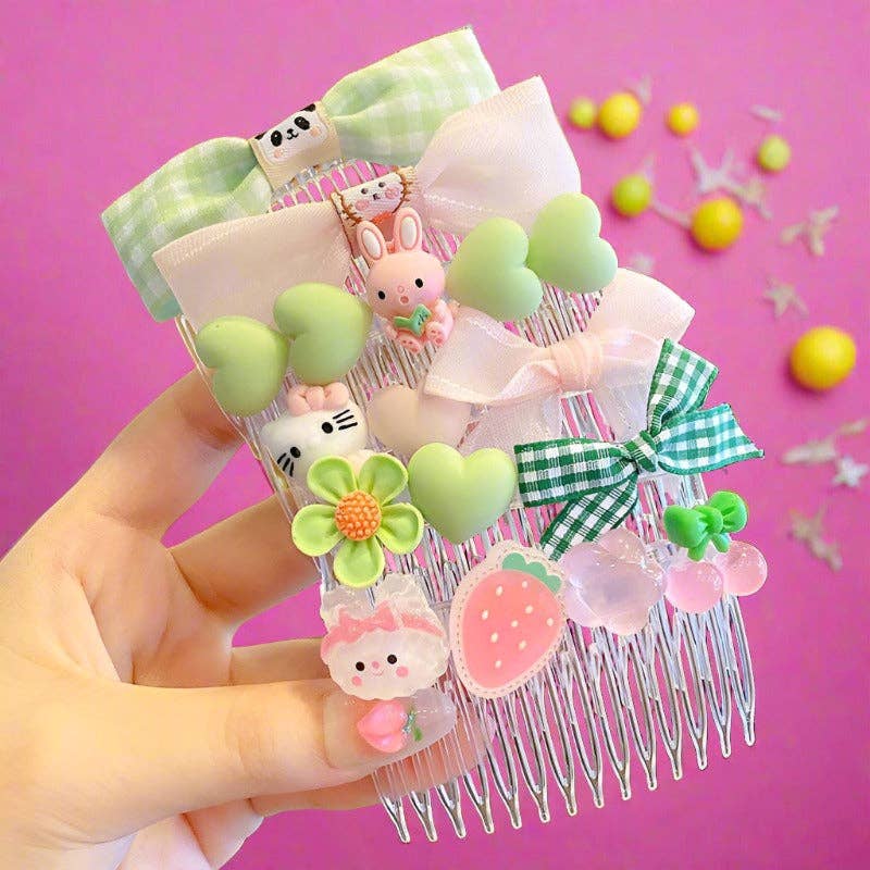 KiddieKickz - Wholesale Hair Clip - Kids - Children's Hairpin Comb Girl's Headdress 3pcs/set16