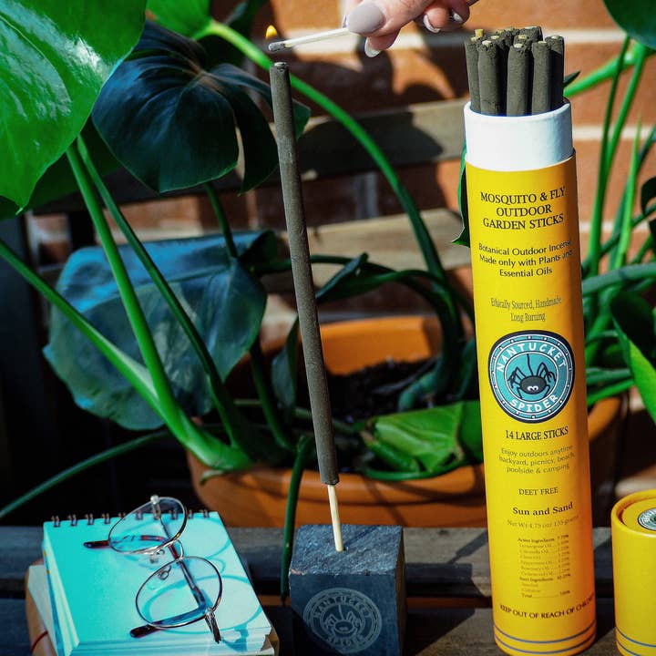 Nantucket Spider - Wholesale Incense - Mosquito & Fly Repelling Outdoor Garden Incense Sticks