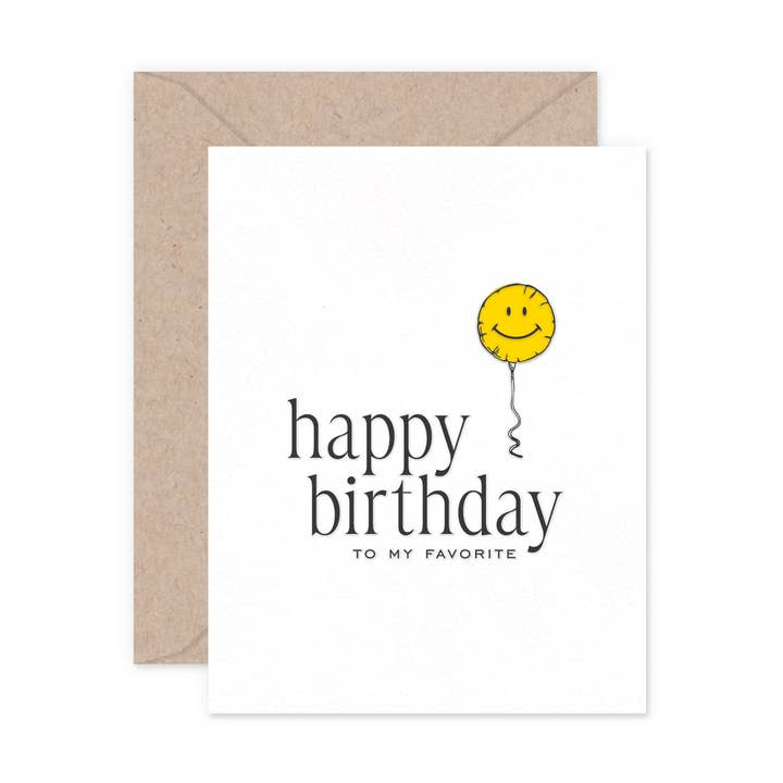 Birthday Balloon for wholesale by Smitten on Paper